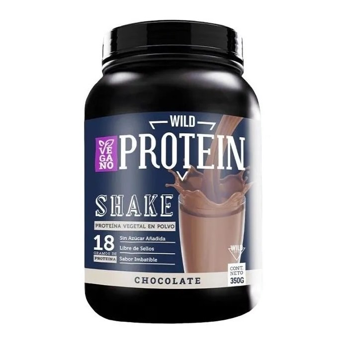 Proteina Vegetal En Polvo Chocolate Wild Protein 350g Tienda Muyay 4264